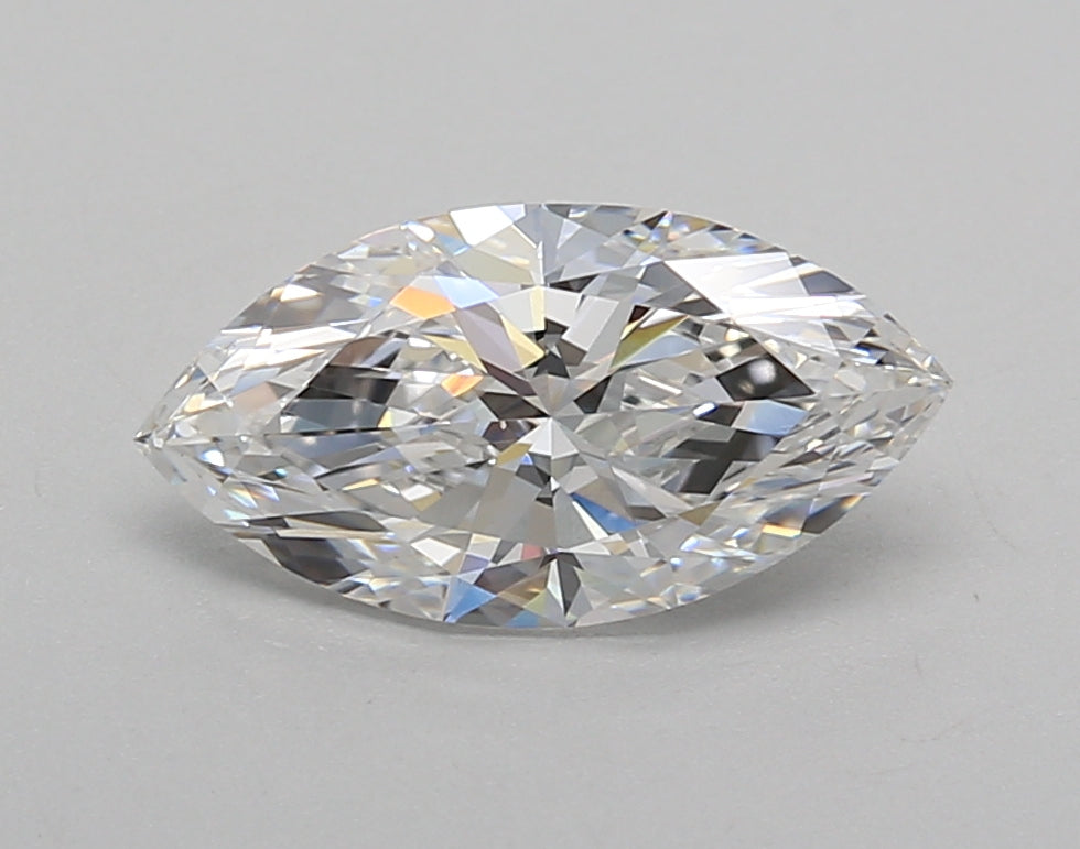 1.50 Carat Marquise Shaped, Excellent Cut, D Color, VVS2 Clarity, IGI Certified Lab Grown Diamond