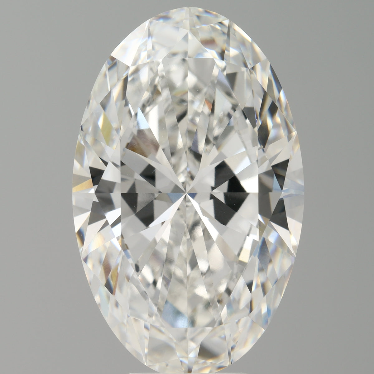8.05 Carat Oval Shaped, Ideal Cut, E Color, VVS2 Clarity, IGI Certified Lab Grown Diamond