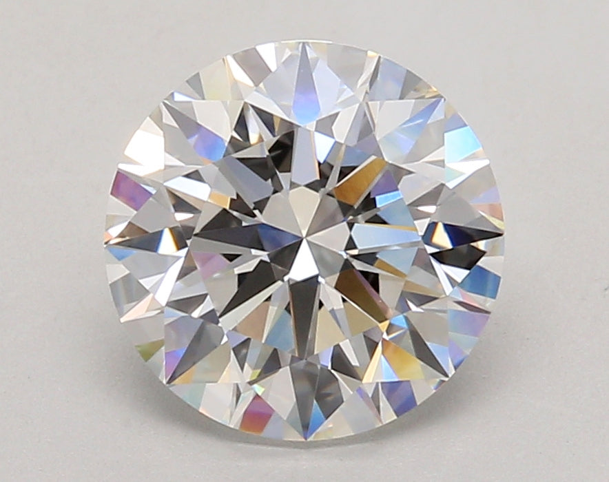 3.01 Carat Round Shaped, Ideal Cut, F Color, VVS2 Clarity, IGI Certified Lab Grown Diamond
