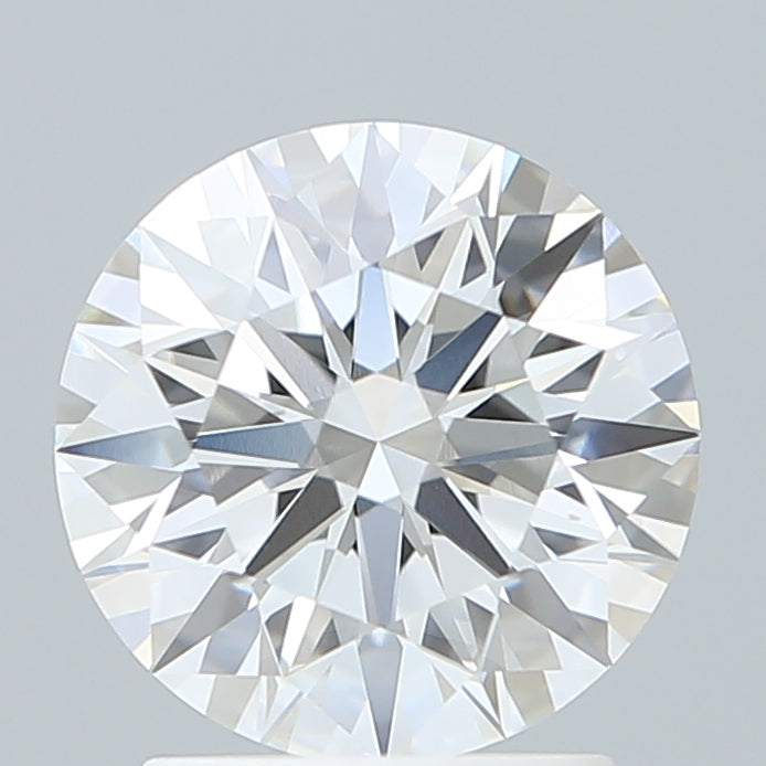 2.08 Carat Round Shaped, Excellent Cut, F Color, VVS2 Clarity, IGI Certified Lab Grown Diamond