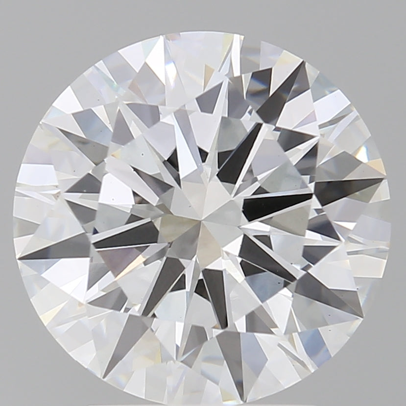 3.57 Carat Round Shaped, Excellent Cut, E Color, VS1 Clarity, IGI Certified Lab Grown Diamond