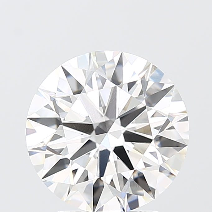 3.08 Carat Round Shaped, Ideal Cut, E Color, VVS2 Clarity, IGI Certified Lab Grown Diamond
