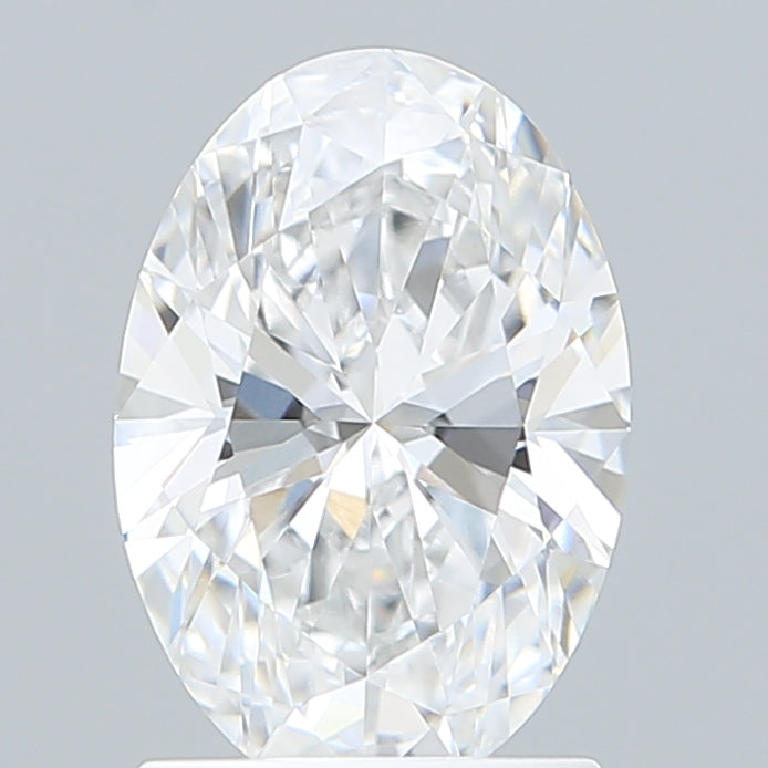 1.60 Carat Oval Shaped, Ideal Cut, D Color, VVS1 Clarity, IGI Certified Lab Grown Diamond