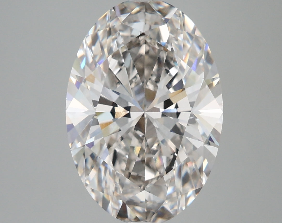 4.25 Carat Oval Shaped, Very Good Cut, G Color, VVS2 Clarity, IGI Certified Lab Grown Diamond