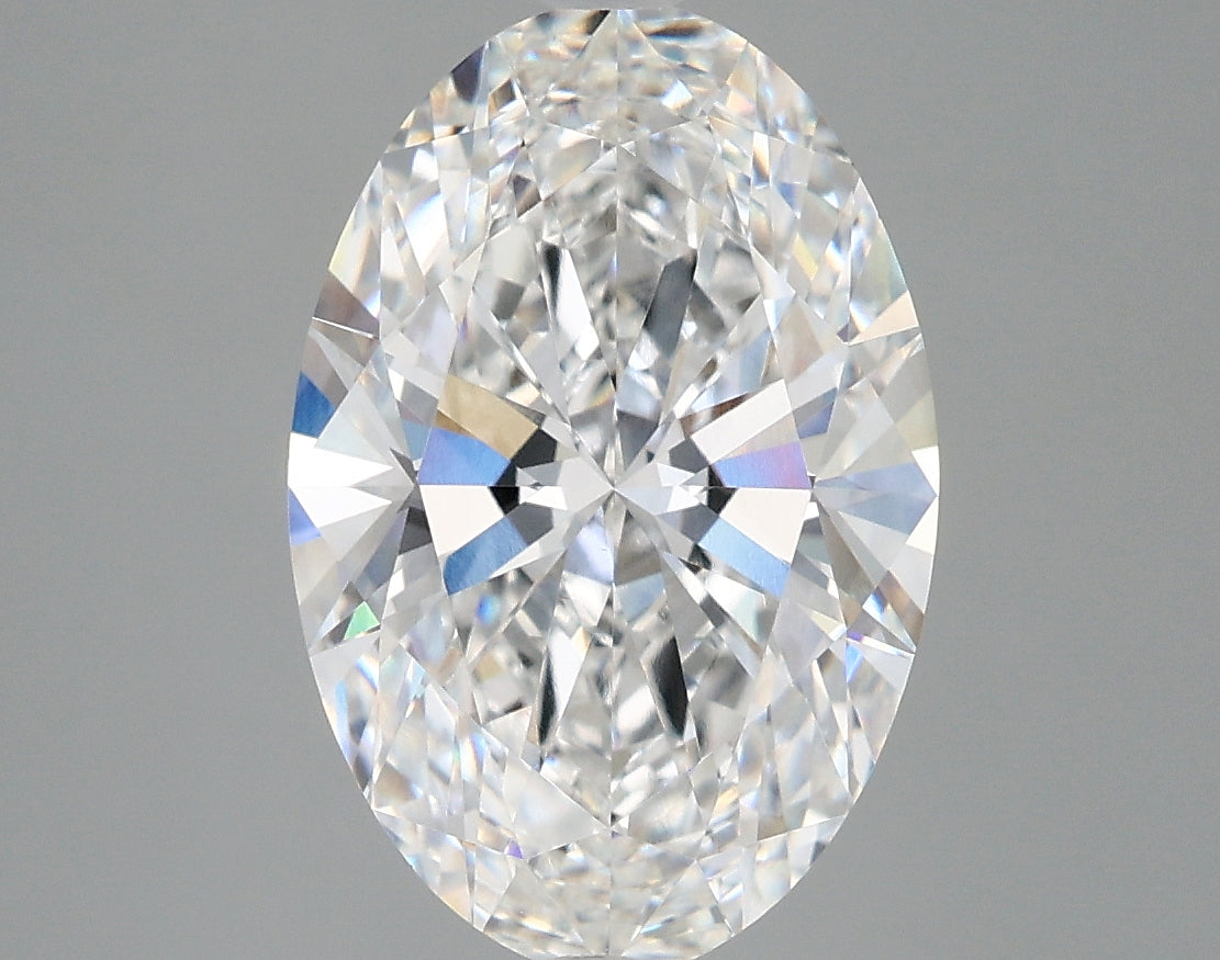 4.00 Carat Oval Shaped, Very Good Cut, E Color, VVS1 Clarity, IGI Certified Lab Grown Diamond