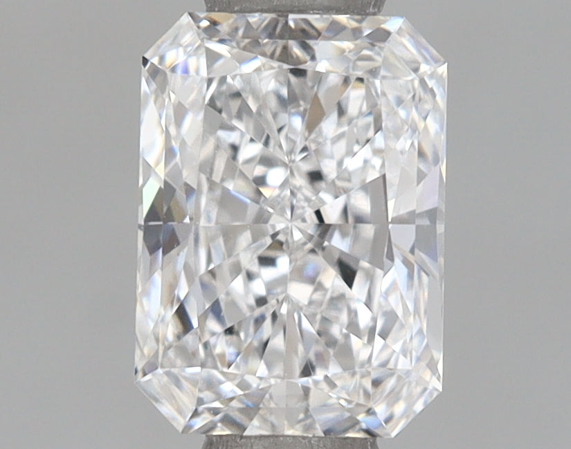 1.04 Carat Radiant Shaped, Ideal Cut, D Color, IF Clarity, IGI Certified Lab Grown Diamond