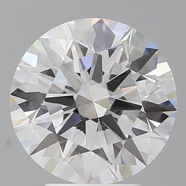 4.04 Carat Round Shaped, Ideal Cut, E Color, VVS2 Clarity, IGI Certified Lab Grown Diamond