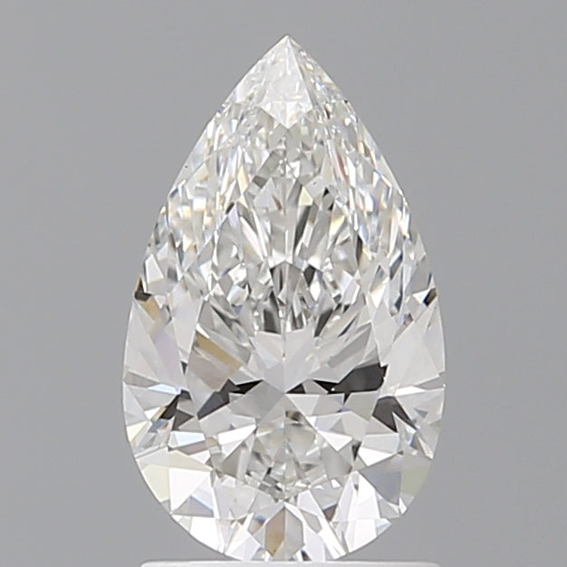 1.54 Carat Pear Shaped, Ideal Cut, E Color, VS1 Clarity, IGI Certified Lab Grown Diamond