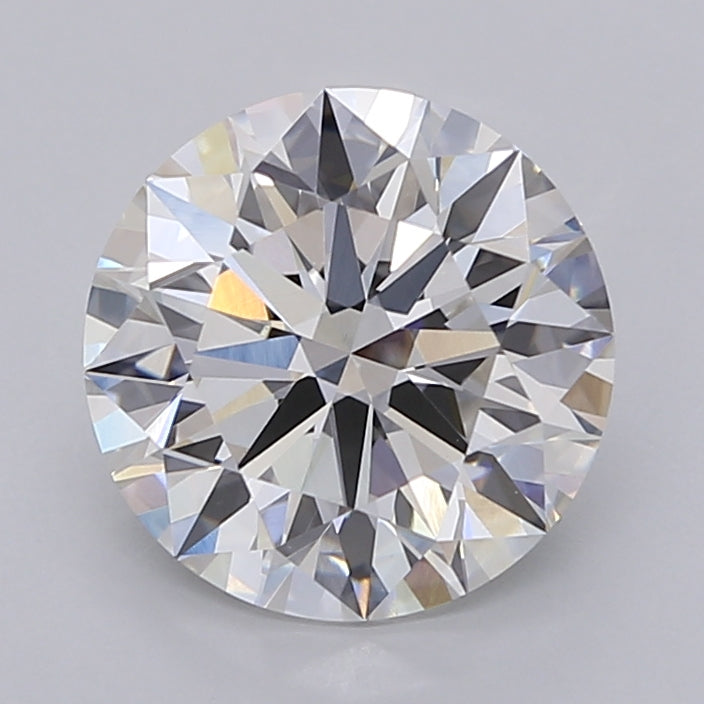 3.03 Carat Round Shaped, Ideal Cut, G Color, VVS2 Clarity, IGI Certified Lab Grown Diamond