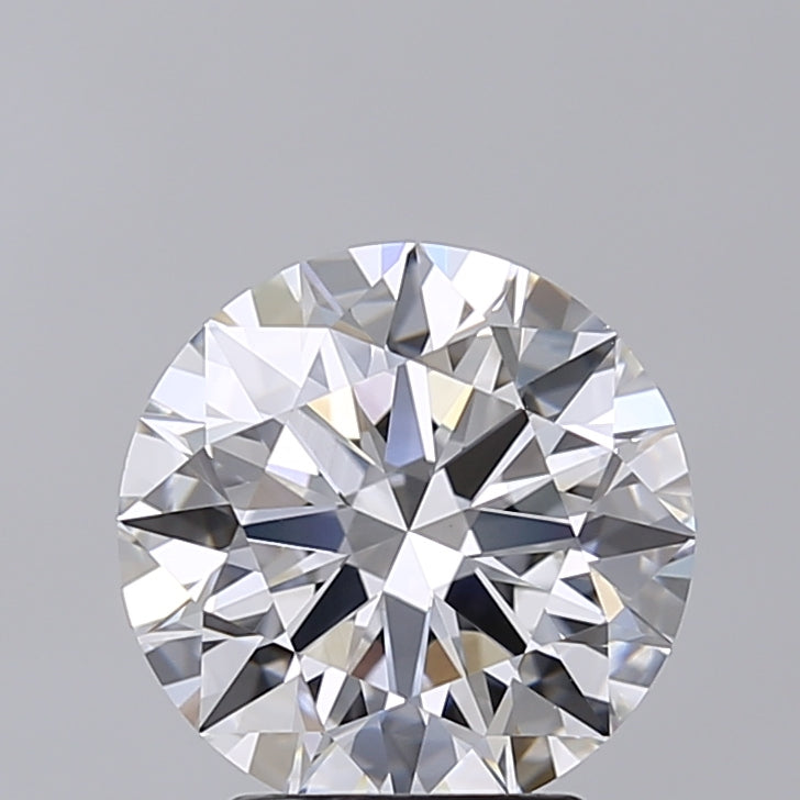 3.02 Carat Round Shaped, Ideal Cut, E Color, VVS2 Clarity, IGI Certified Lab Grown Diamond