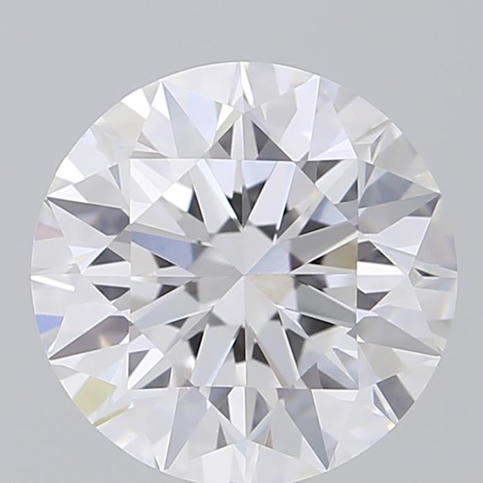 1.61 Carat Round Shaped, Ideal Cut, D Color, VVS2 Clarity, IGI Certified Lab Grown Diamond