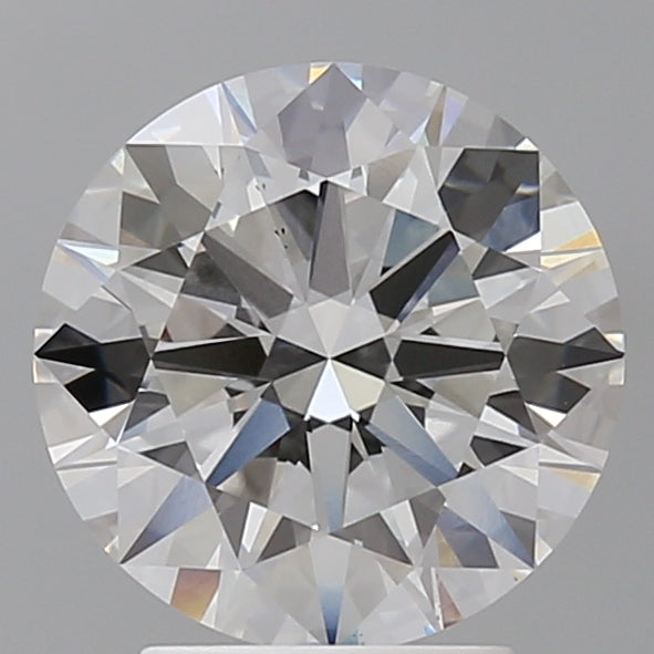 3.04 Carat Round Shaped, Ideal Cut, E Color, VS2 Clarity, IGI Certified Lab Grown Diamond