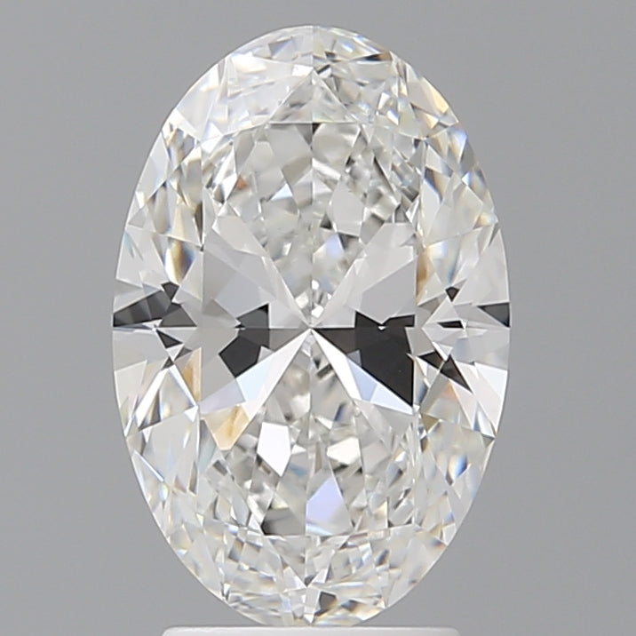 3.00 Carat Oval Shaped, Excellent Cut, E Color, VVS2 Clarity, IGI Certified Lab Grown Diamond