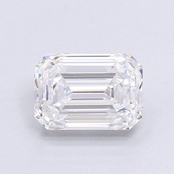 1.56 Carat Emerald Shaped, Very Good Cut, D Color, VVS1 Clarity, IGI Certified Lab Grown Diamond