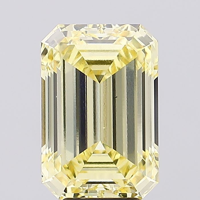 6.21 Carat Emerald Shaped, Ideal Cut, VS1 Clarity, IGI Certified Lab Grown Diamond