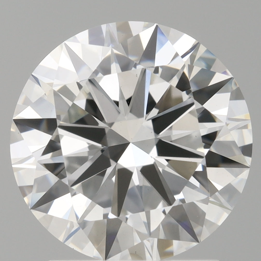 2.00 Carat Round Shaped, Excellent Cut, E Color, VVS2 Clarity, IGI Certified Lab Grown Diamond