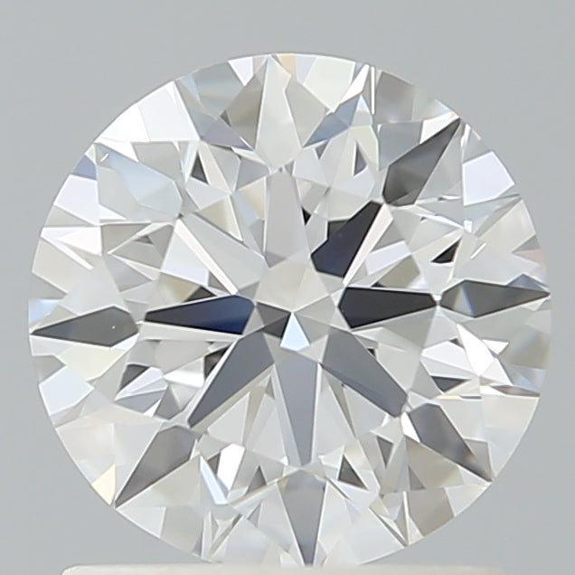 1.30 Carat Round Shaped, Ideal Cut, D Color, VS1 Clarity, IGI Certified Lab Grown Diamond