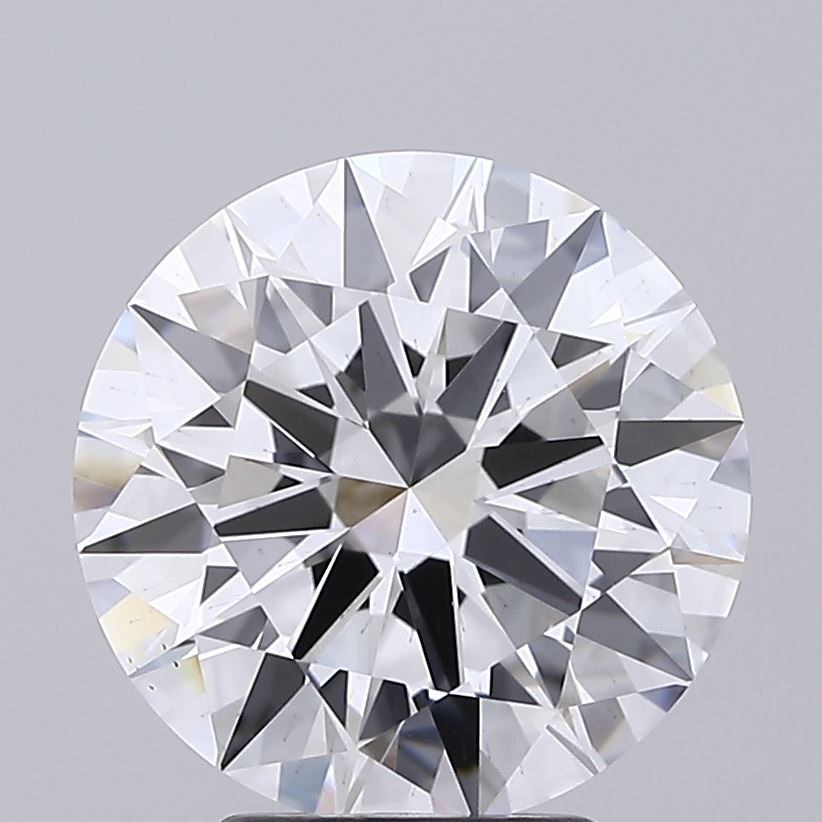 4.12 Carat Round Shaped, Ideal Cut, E Color, VS2 Clarity, IGI Certified Lab Grown Diamond