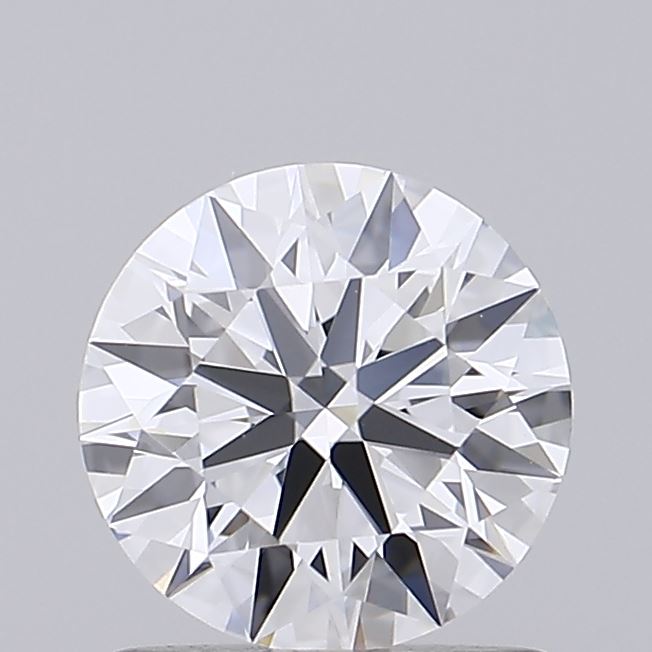 1.06 Carat Round Shaped, Ideal Cut, D Color, VVS2 Clarity, IGI Certified Lab Grown Diamond