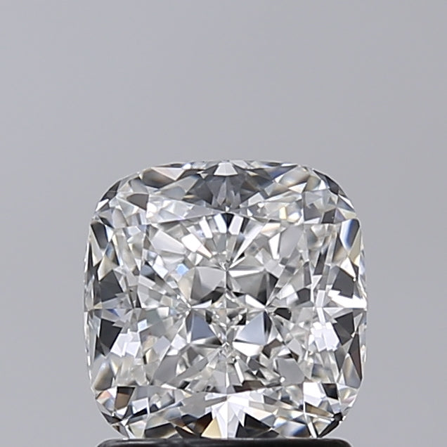 1.50 Carat Cushion Shaped, Very Good Cut, F Color, VVS2 Clarity, IGI Certified Lab Grown Diamond