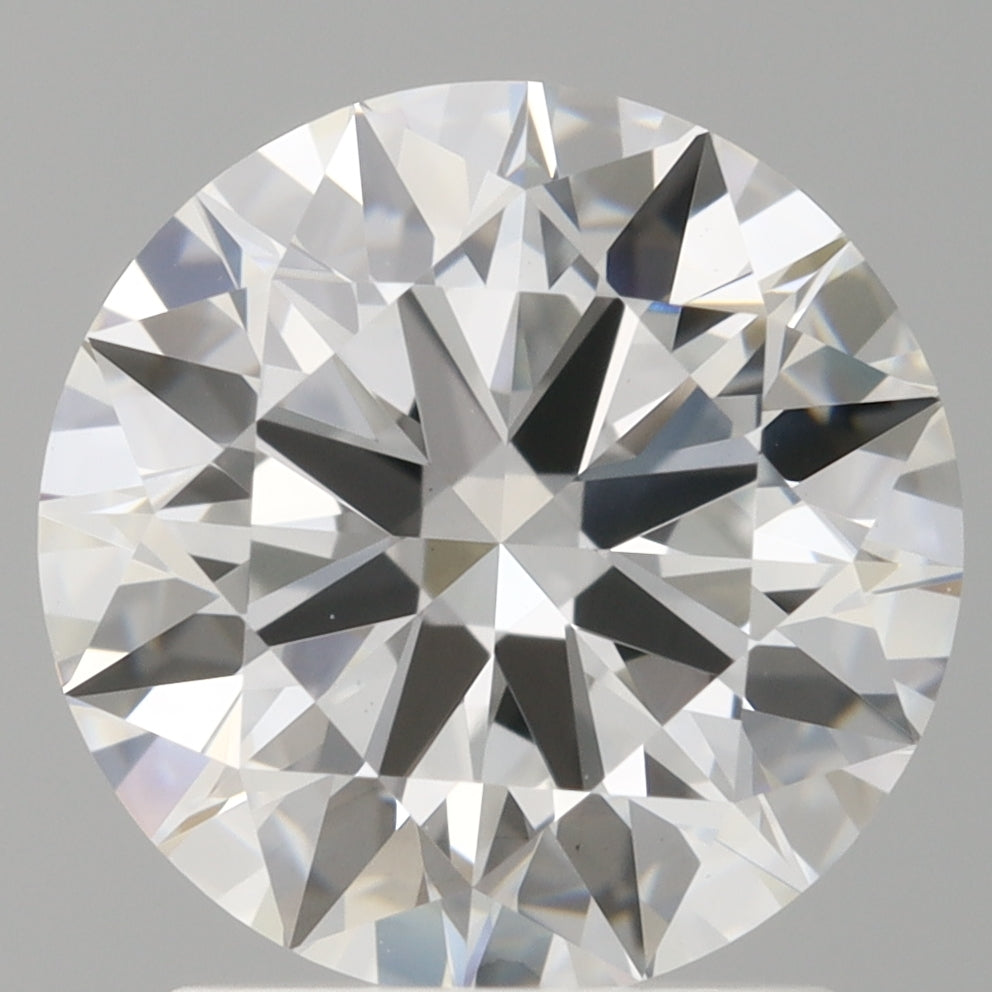 2.09 Carat Round Shaped, Ideal Cut, E Color, VVS2 Clarity, IGI Certified Lab Grown Diamond
