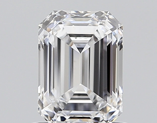 1.41 Carat Emerald Shaped, Ideal Cut, D Color, IF Clarity, IGI Certified Lab Grown Diamond