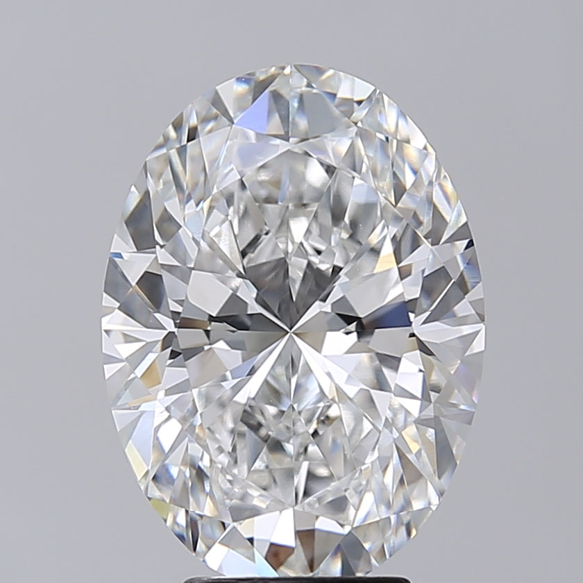 5.01 Carat Oval Shaped, Excellent Cut, E Color, VVS2 Clarity, IGI Certified Lab Grown Diamond