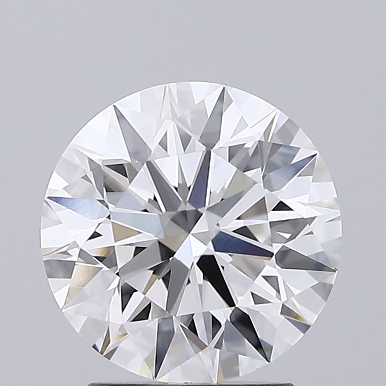 2.40 Carat Round Shaped, Ideal Cut, E Color, VVS2 Clarity, IGI Certified Lab Grown Diamond