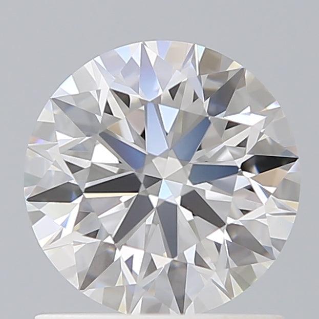 1.12 Carat Round Shaped, Ideal Cut, D Color, VVS2 Clarity, IGI Certified Lab Grown Diamond