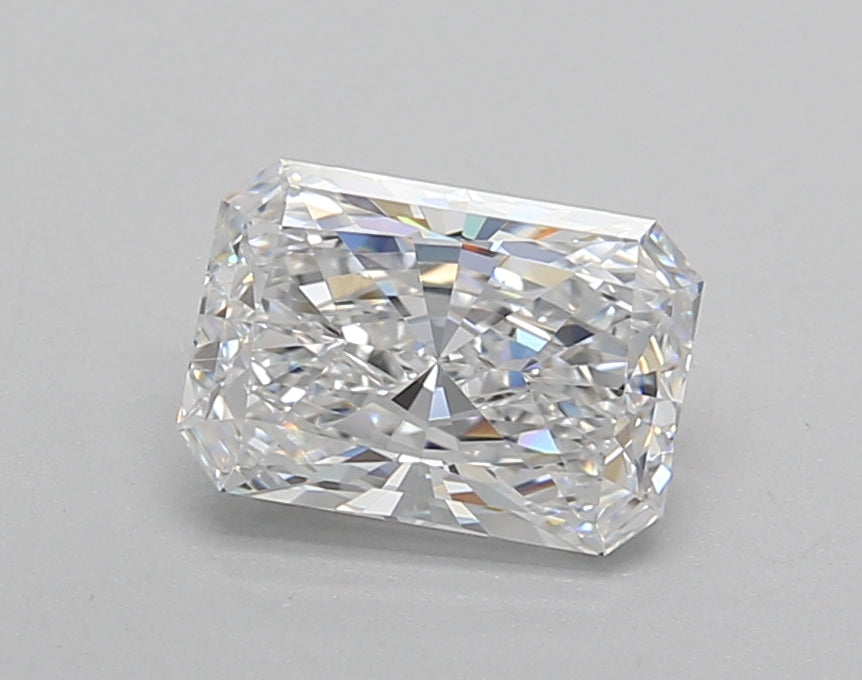 1.20 Carat Radiant Shaped, Excellent Cut, D Color, VS1 Clarity, IGI Certified Lab Grown Diamond