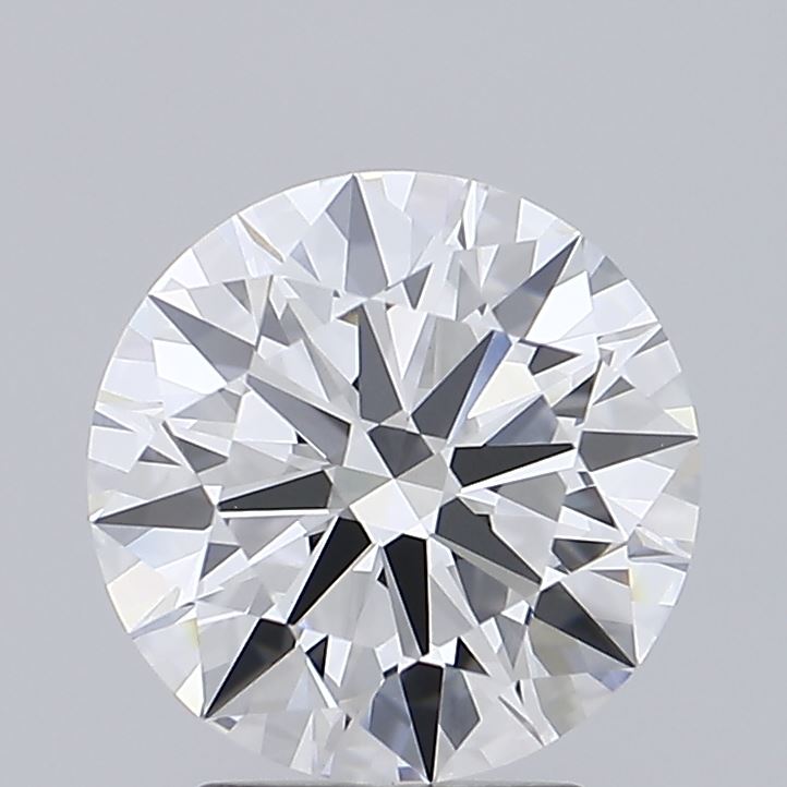 3.03 Carat Round Shaped, Ideal Cut, F Color, VVS2 Clarity, IGI Certified Lab Grown Diamond