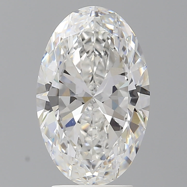 3.57 Carat Oval Shaped, Ideal Cut, E Color, VS1 Clarity, IGI Certified Lab Grown Diamond