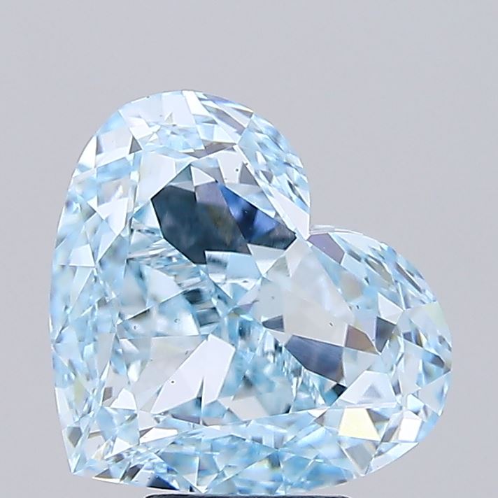 7.02 Carat Heart Shaped, Very Good Cut, VS2 Clarity, IGI Certified Lab Grown Diamond