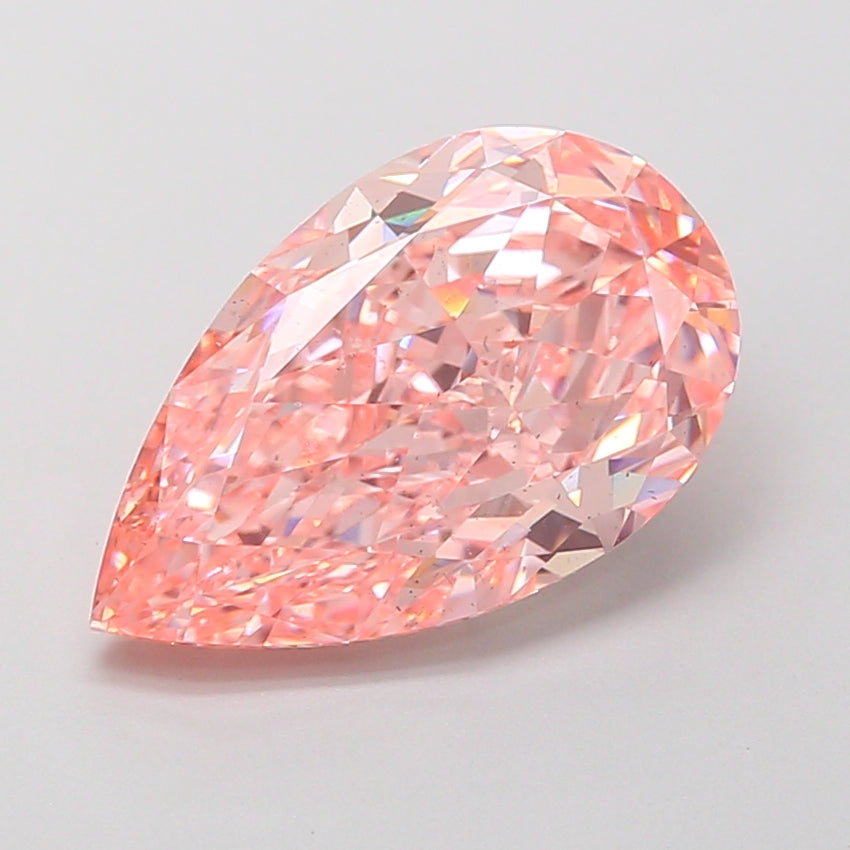 4.01 Carat Pear Shaped, Ideal Cut, VS2 Clarity, IGI Certified Lab Grown Diamond