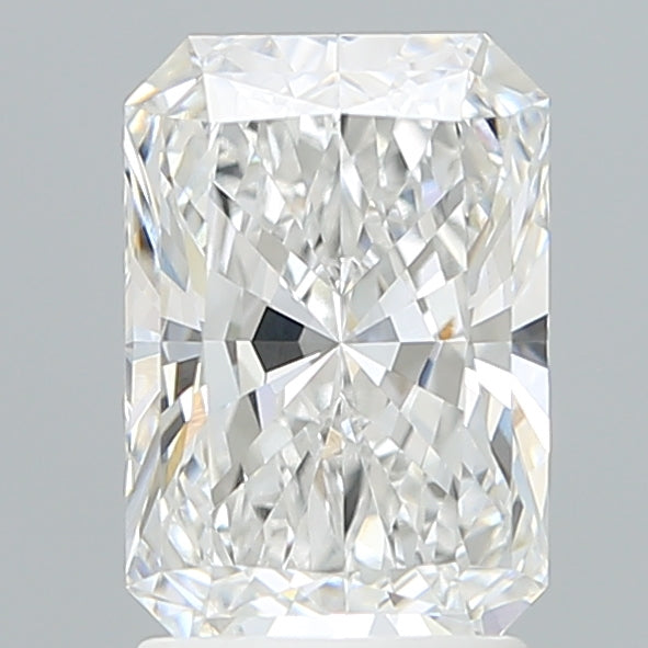 2.16 Carat Radiant Shaped, Ideal Cut, E Color, VVS1 Clarity, IGI Certified Lab Grown Diamond