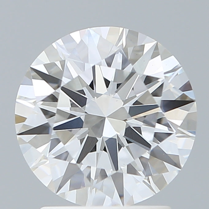 2.10 Carat Round Shaped, Ideal Cut, E Color, VVS2 Clarity, IGI Certified Lab Grown Diamond