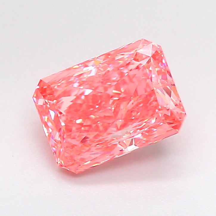 2.02 Carat Radiant Shaped, Excellent Cut, VS1 Clarity, IGI Certified Lab Grown Diamond