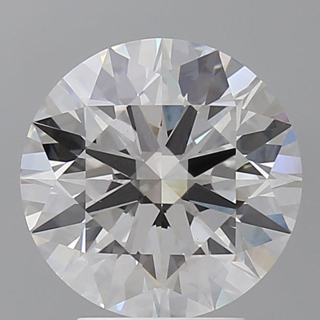 3.60 Carat Round Shaped, Ideal Cut, E Color, VVS2 Clarity, IGI Certified Lab Grown Diamond