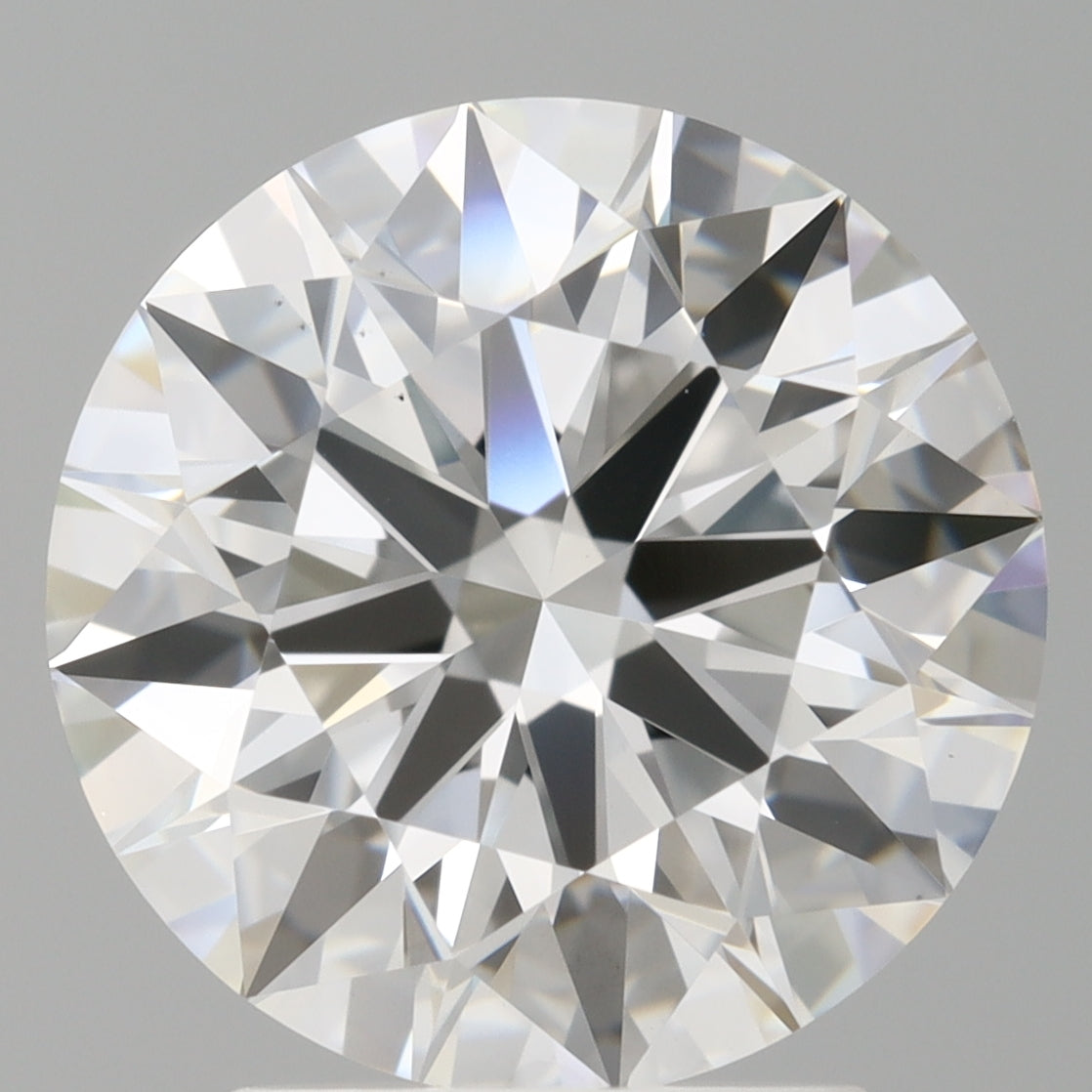 3.04 Carat Round Shaped, Ideal Cut, F Color, VS1 Clarity, IGI Certified Lab Grown Diamond