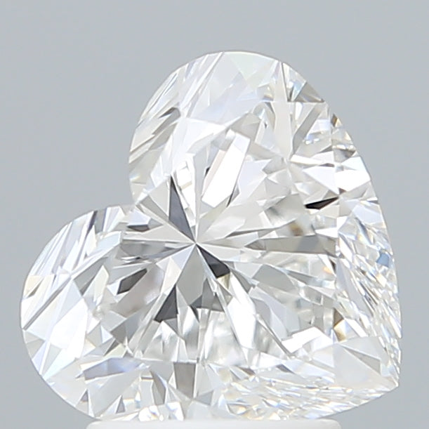 2.59 Carat Heart Shaped, Ideal Cut, E Color, VVS1 Clarity, IGI Certified Lab Grown Diamond