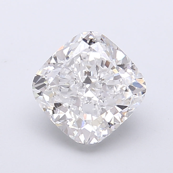 2.08 Carat Cushion Shaped, Very Good Cut, D Color, VVS2 Clarity, IGI Certified Lab Grown Diamond