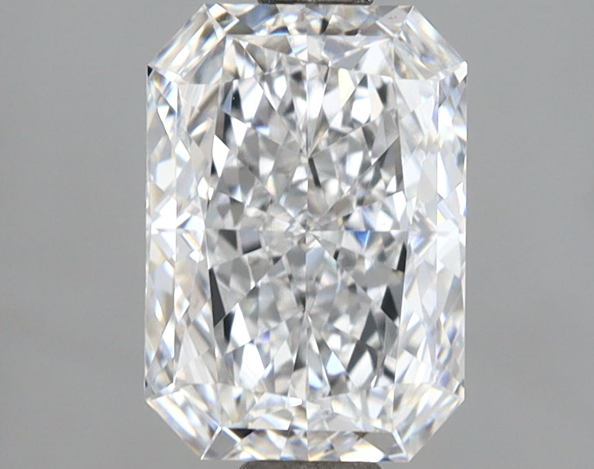 2.07 Carat Radiant Shaped, Ideal Cut, D Color, VVS1 Clarity, IGI Certified Lab Grown Diamond