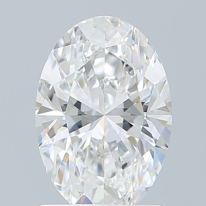 1.56 Carat Oval Shaped, Excellent Cut, F Color, VVS2 Clarity, IGI Certified Lab Grown Diamond