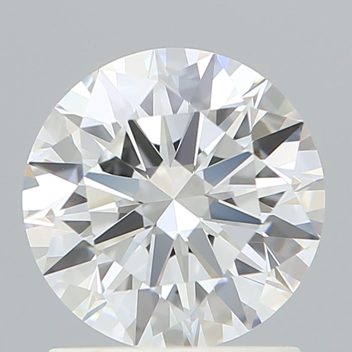 1.35 Carat Round Shaped, Excellent Cut, D Color, VVS2 Clarity, IGI Certified Lab Grown Diamond