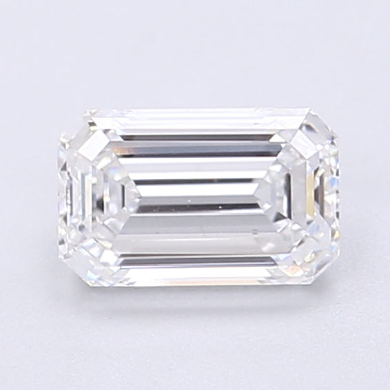 0.94 Carat Emerald Shaped, Very Good Cut, D Color, VS1 Clarity, IGI Certified Lab Grown Diamond