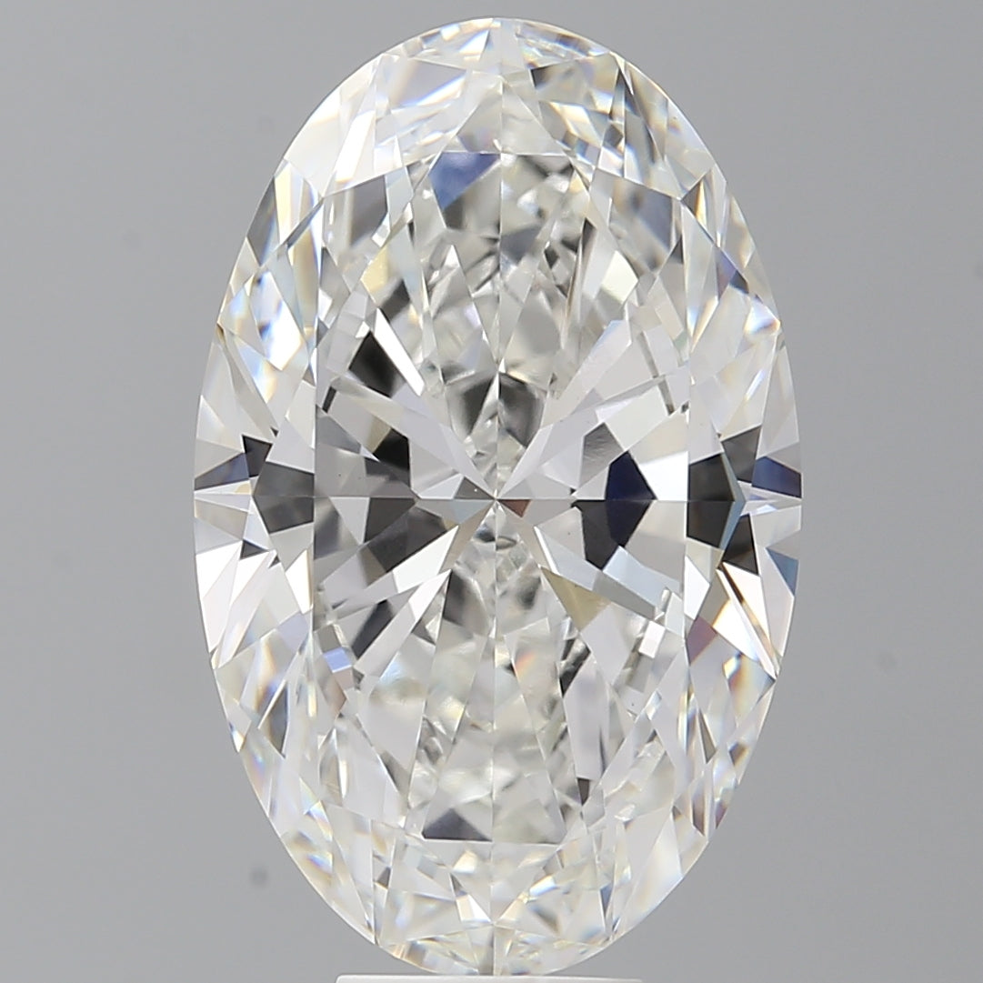 10.02 Carat Oval Shaped, Ideal Cut, F Color, VVS2 Clarity, IGI Certified Lab Grown Diamond
