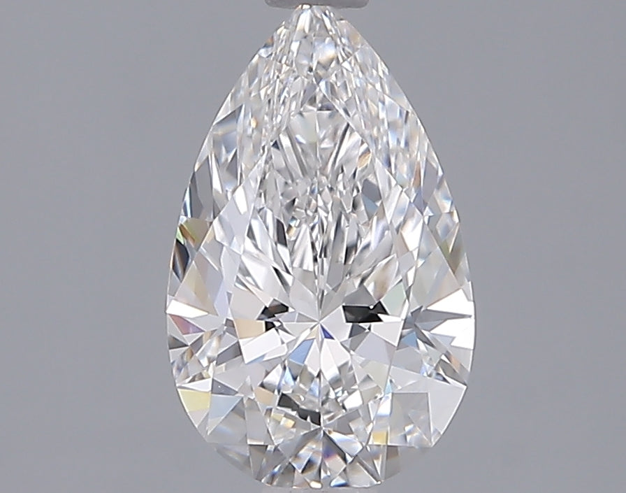 1.54 Carat Pear Shaped, Ideal Cut, D Color, VVS2 Clarity, IGI Certified Lab Grown Diamond