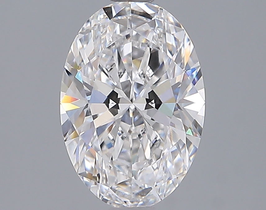 1.73 Carat Oval Shaped, Ideal Cut, D Color, VVS2 Clarity, IGI Certified Lab Grown Diamond