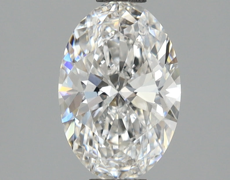 1.16 Carat Oval Shaped, Ideal Cut, E Color, VVS2 Clarity, IGI Certified Lab Grown Diamond