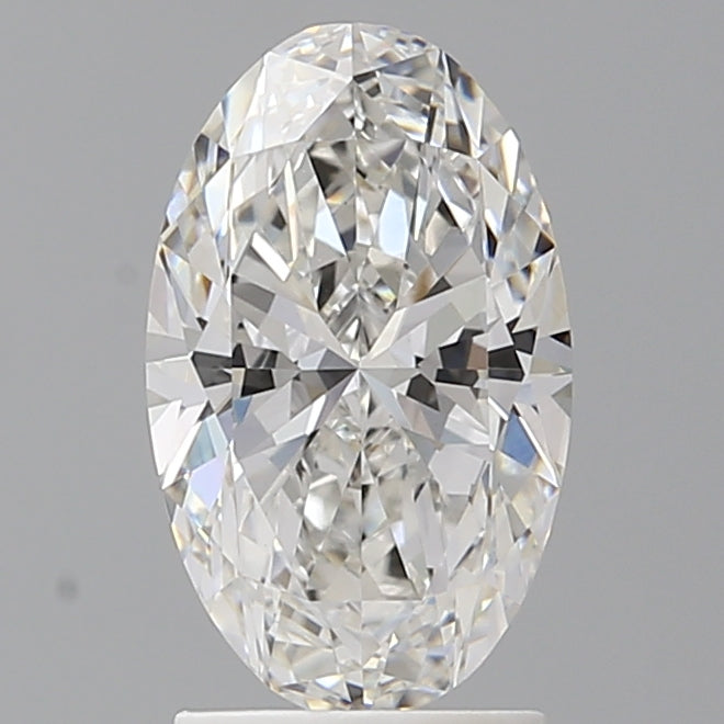 2.09 Carat Oval Shaped, Ideal Cut, E Color, VVS2 Clarity, IGI Certified Lab Grown Diamond